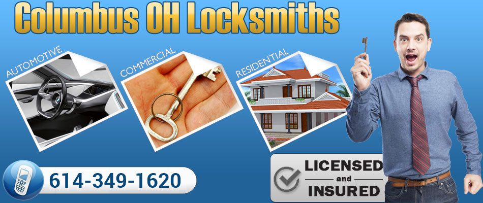 Columbus Locksmiths OH banner