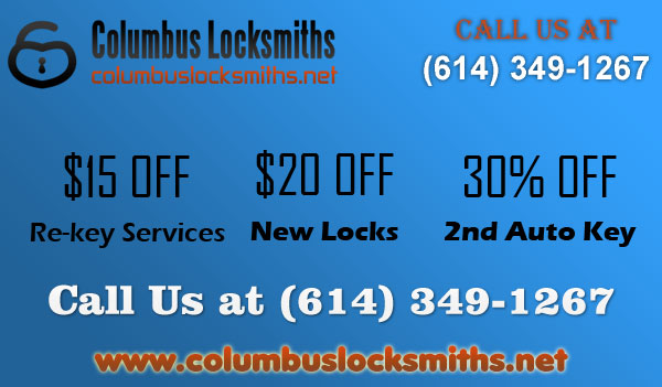 Columbus Locksmiths OH Coupon